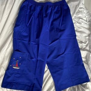 blue pants by BonWorth in the size Petite Large